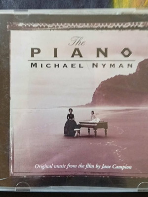 The Piano original soundtrack CD used with bonus VHS