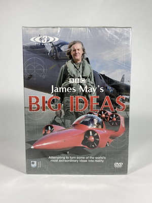 BBC James May’s Big Ideas DVD σετ νέo, σφραγισμένο
