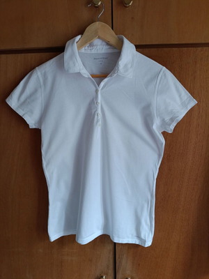 Marc O'Polo White Polo Shirt like new, 100% cotton, women's M