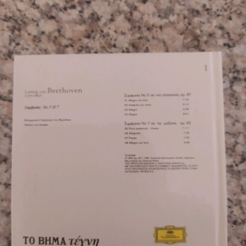 Beethoven CD like new, classical music