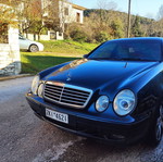 Mercedes CLK 200 Compressor μεταχειρισμένο, μπλε, 2002, 130.000 χλμ, αέριο
