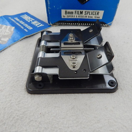 Three-Way 8mm Film Splicer for Super 8, 1960s, Japan