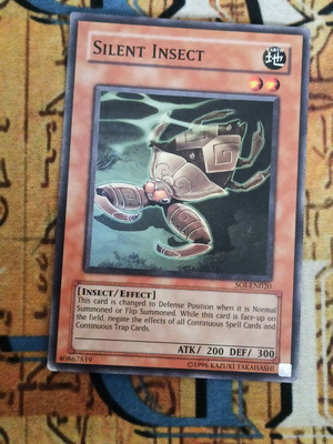 Silent Insect Effect Monster κάρτα σαν καινούργια