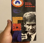 Harrison Ford VHS set, 3 tapes, one sealed