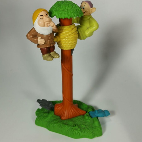 McDonald's Snow White and the Seven Dwarfs collectible toys set of 5 used
