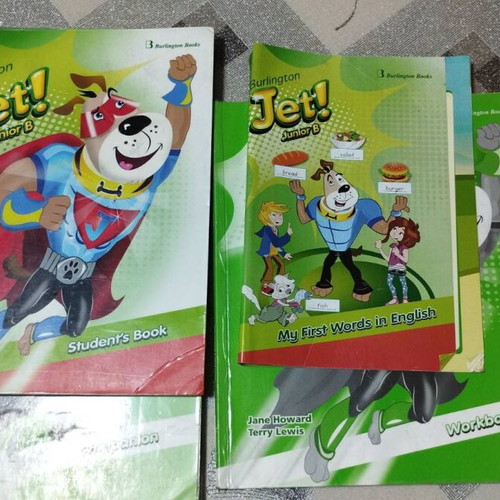 Burlington Jet Junior B student pack used with books and workbook