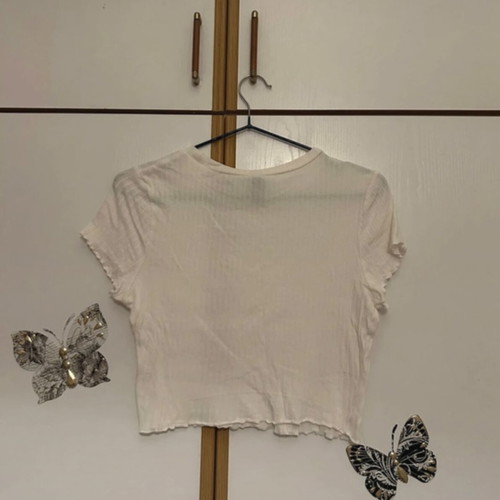 Short-sleeve t-shirt like new, white, size M