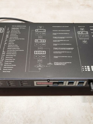 Digitech DSP 128 digital signal processor used, vintage rack multi effects