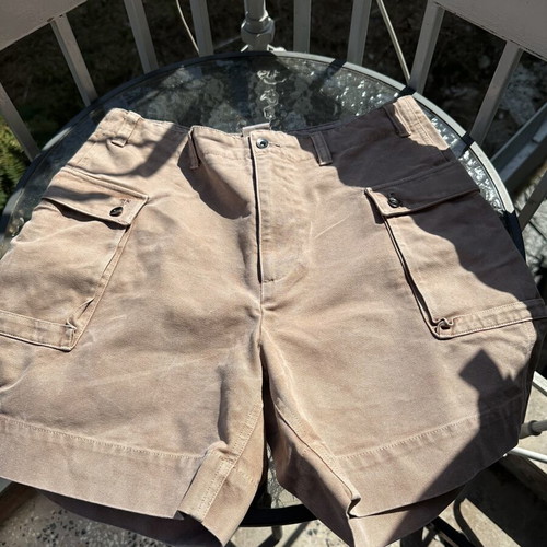 Nike cotton shorts, beige and pink, size M
