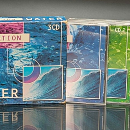 Relaxation music and sounds with rain and sea on 6 CDs like new