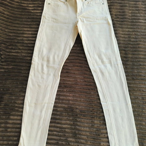 Pink Woman Skinny Jeans light beige size M like new