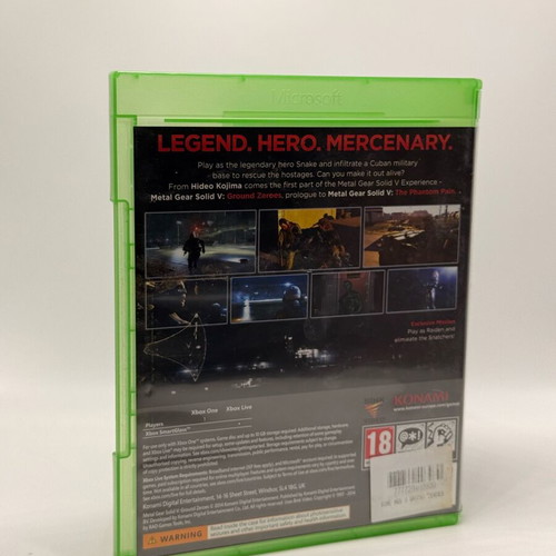 Metal Gear Solid V Xbox One used game