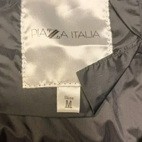 Piazza Italia lightweight short spring jacket like new, black