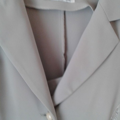 Women's suits like new, sizes 48-50, gray and blue