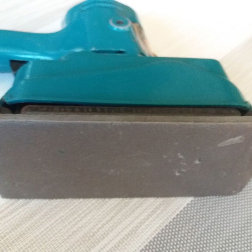 Black & Decker D400 vintage drill with orbital sander attachment, 1980s