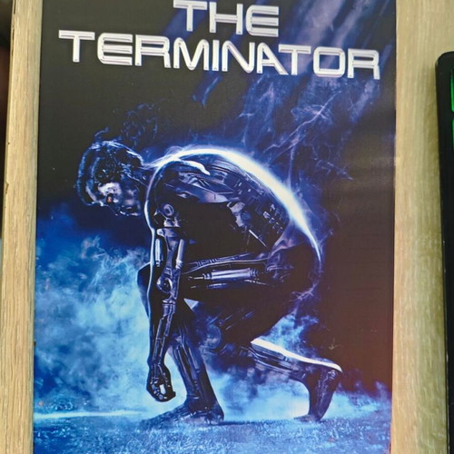 Metal decorative sign The Terminator like new