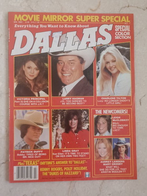 Dallas magazine 1980 like new, Greek language