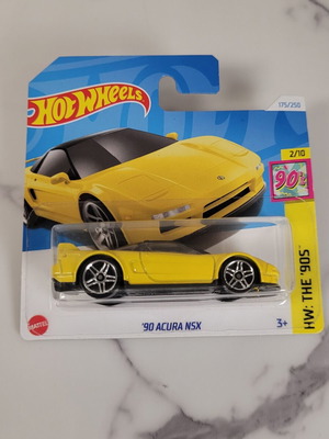 Hot Wheels 90 Acura NSX Κίτρινο Mainline 2024 καινούργιο
