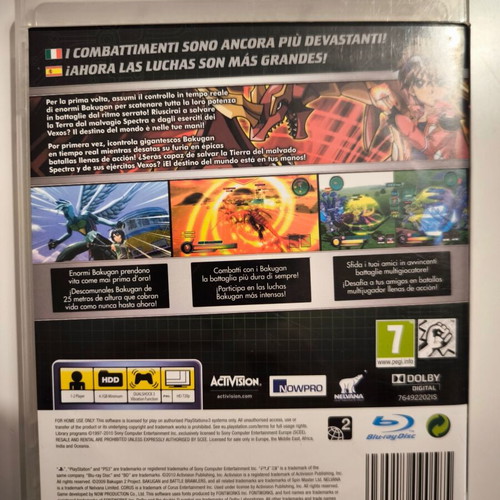 Bakugan Defenders of the Core PS3 game used, English version
