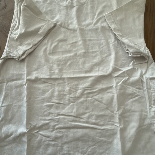 Zara white cotton T-shirt, size small