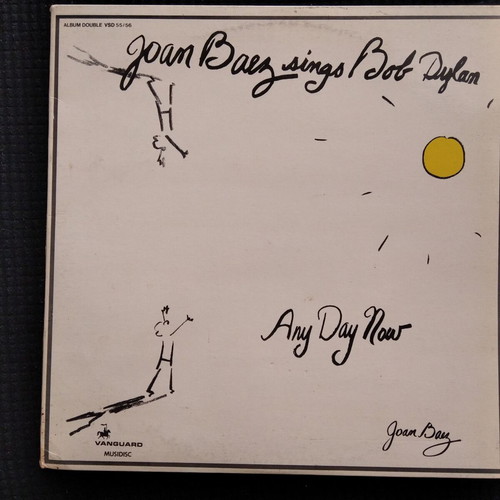 Joan Baez Any Day Now double LP used, folk