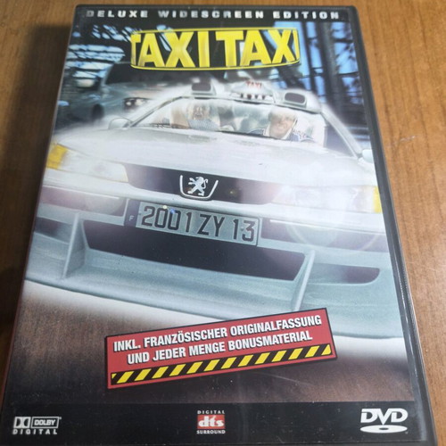 Taxi Taxi DVD Deluxe Widescreen Edition like new