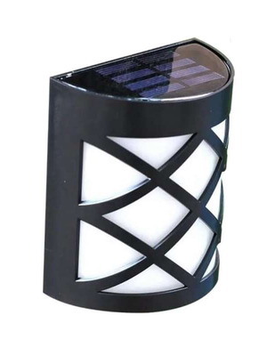 Solar LED outdoor wall light new, wireless decorative lamp