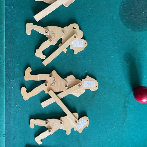 Karagiozis figures, pack of 5 authentic characters