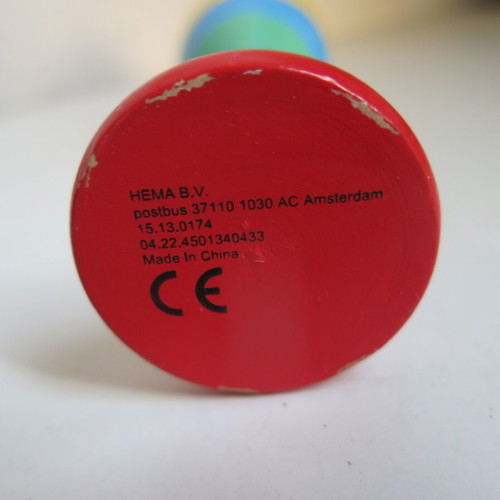 Wooden maracas used, 1 piece Hema