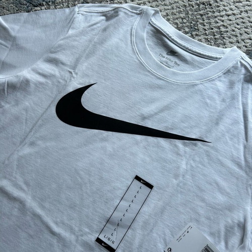 Nike short-sleeve shirt new, white, size L