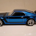 Hot Wheels 2017 RLC '70 Mustang Boss 302 Blue like new, spectraflame blue