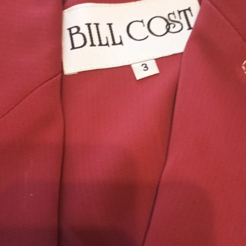 Women's burgundy Bill Cost jacket with short sleeves like new, size L