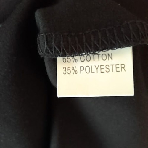 Asymmetrical black skirt new, size M