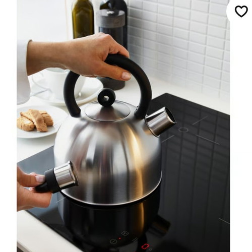 Ikea Vattentat kettle used, suitable for stove and ceramic hobs