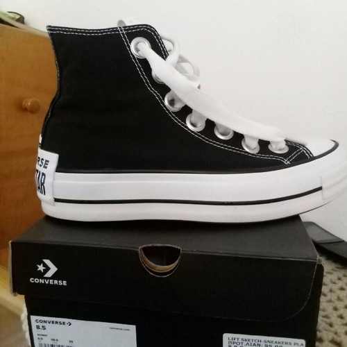 All Star double sole Sketch black 39.5 like new