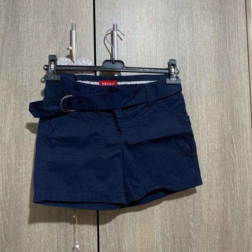 Children's shorts like new, blue, size 152 cm for 12 years old