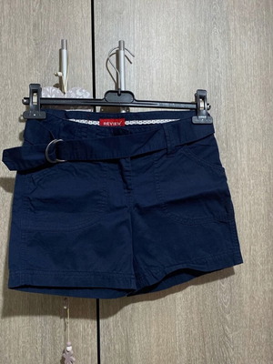Children's shorts like new, blue, size 152 cm for 12 years old