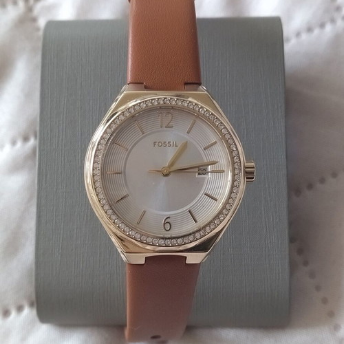 Fossil BQ3957 women's watch new, gold and silver