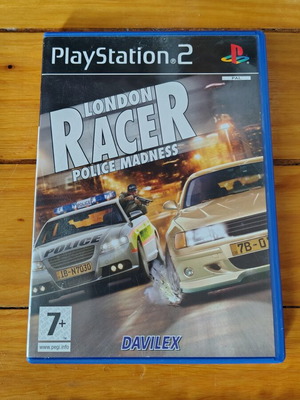 London Racer Police Madness PlayStation 2 game used, complete with manual