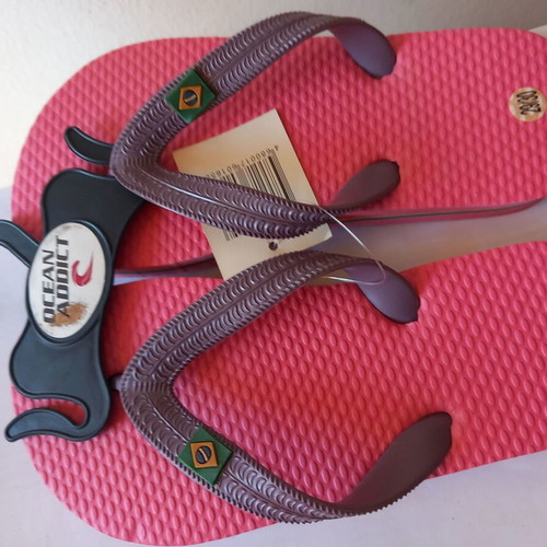 Flip-flops for girls new, sizes 27/28 and 29/30, pink-purple