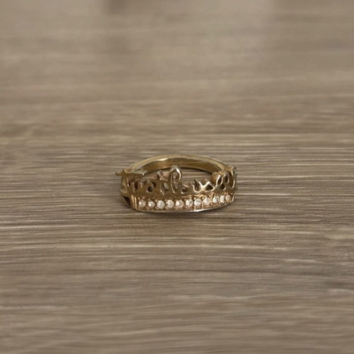Just Cavalli ring collectible, gold, like new