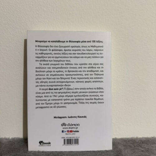 Philosophy in 100 Words book by Laurence Devillairs