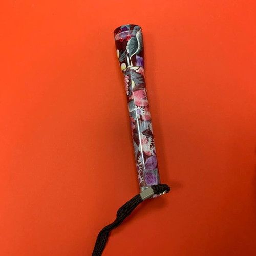 Flashlight with floral design