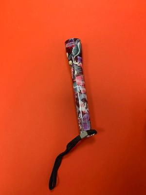 Flashlight with floral design