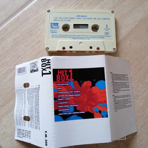 Hit Box 1 cassette collection used, pop