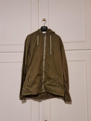 Bershka men's jacket like new, green, size L