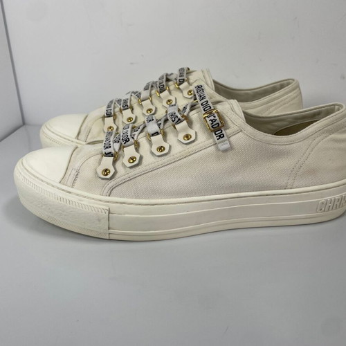 Christian Dior Walk'N'Dior sneakers used, size 40.5, beige