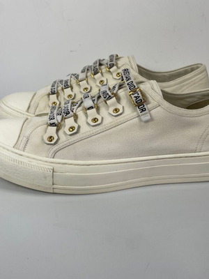 Christian Dior Walk'N'Dior sneakers used, size 40.5, beige