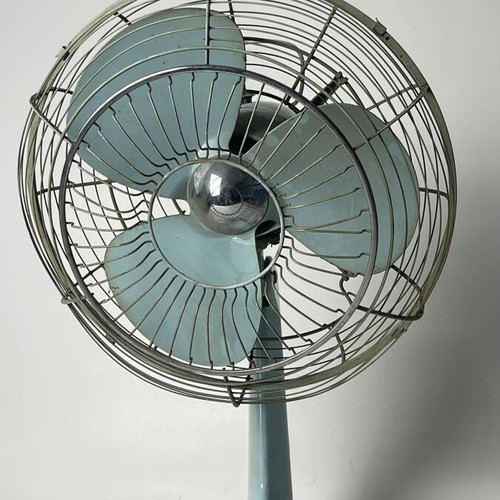 Hitachi A.C. Desk Fan 30cm 12” used vintage, Japanese retro design