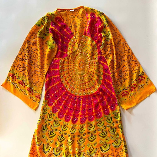 Indian short colorful dress like new